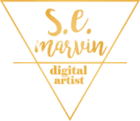 gold triangle logo with shining animation